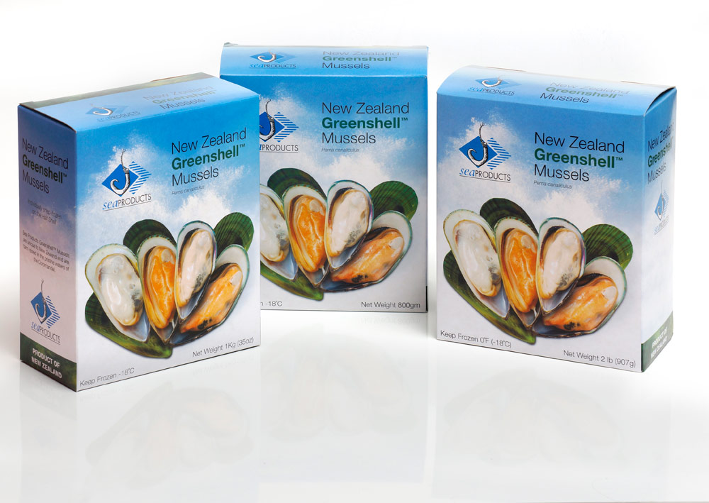 Mussel Packaging design